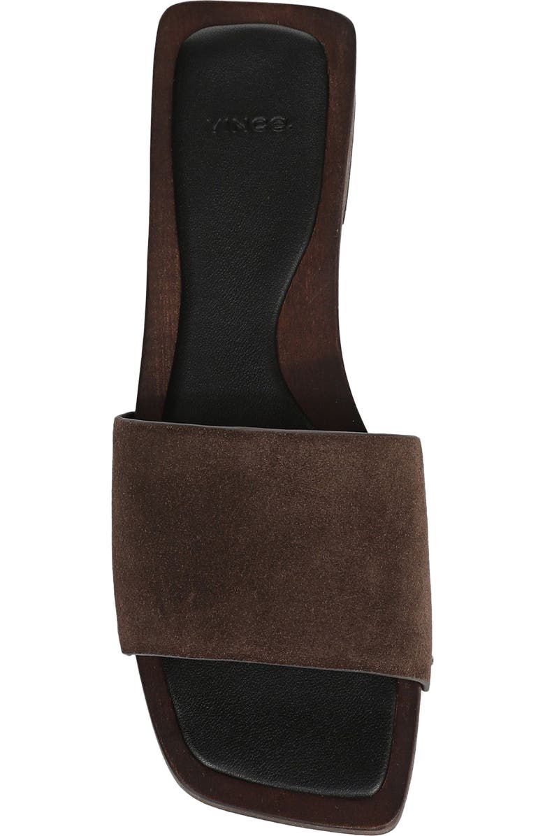 Vince Barbara Slide Sandal, Alternate, color, Dark Mocha