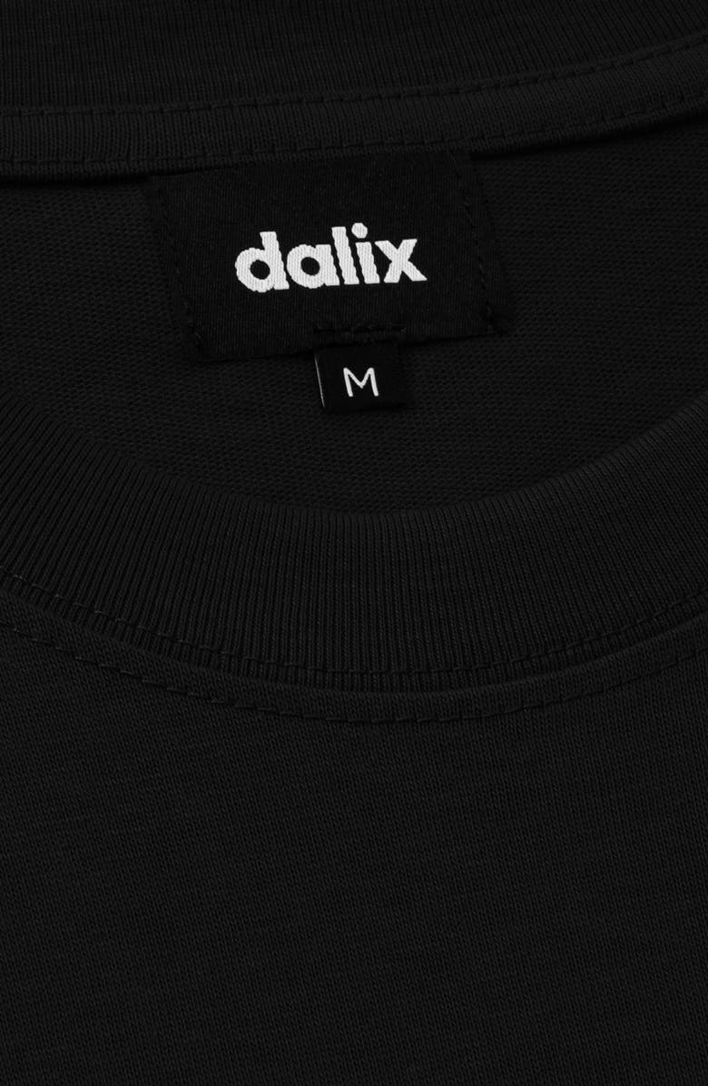 Dalix Mens Ghost Midweight Jersey Tee, Alternate, color, Black
