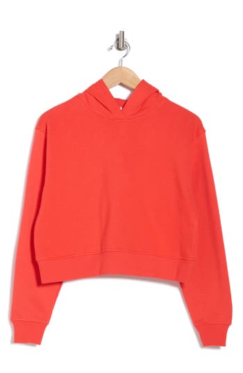 Abound Everyday Fleece Hoodie In Red Bittersweet