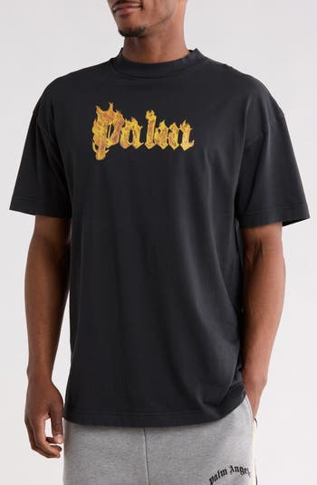 Palm Angels Logo Graphic Cotton T-Shirt | Nordstromrack