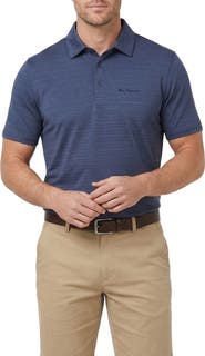 Ben Sherman Texture Stripe Performance Polo