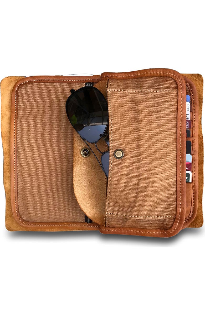 OLD TREND Nomad Leather Organizer, Alternate, color,