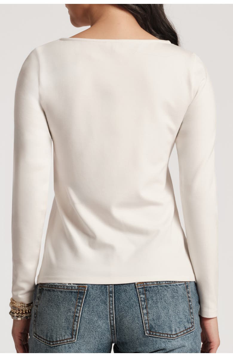 Frances Valentine Ballet Top, Alternate, color, White