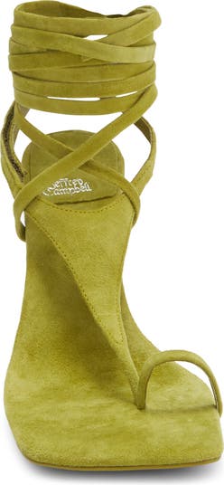 Flag Girl Platform Wedge Sandal