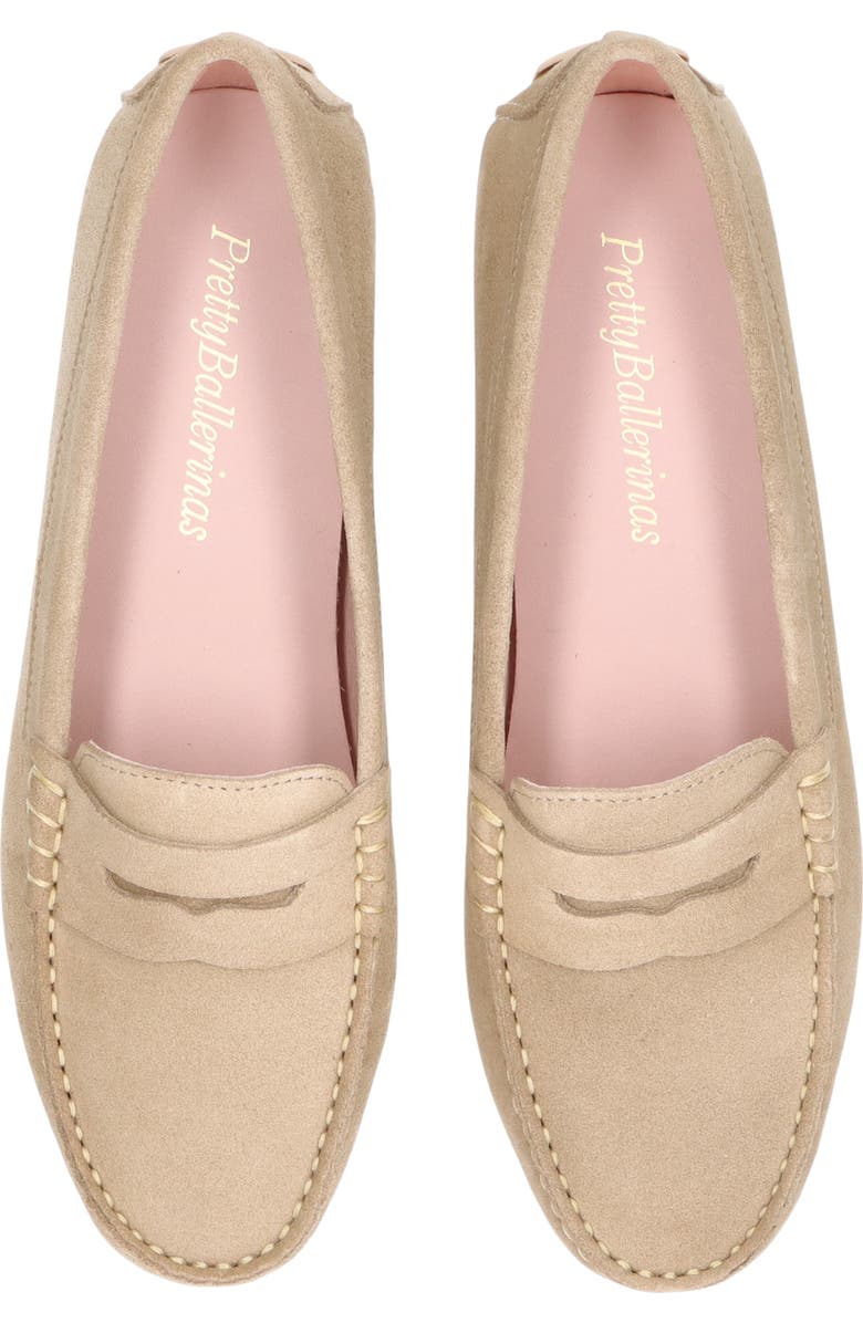 Pretty Ballerinas Driving Moccasin, Alternate, color, Beige