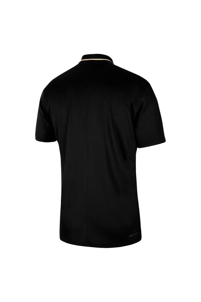Men's Nike  Black Wake Forest Demon Deacons 2023 Sideline Coaches Performance Polo, Alternate, color, Black