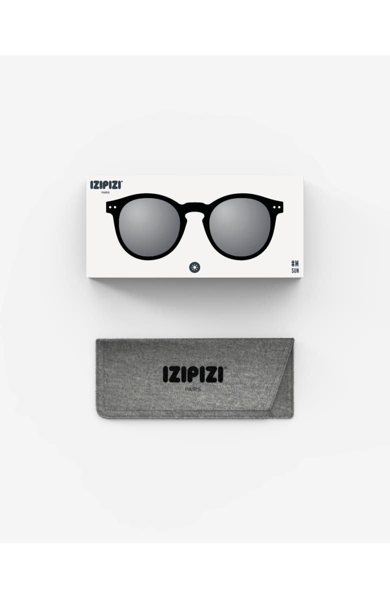 IZIPIZI #M 52mm Pantos Sunglasses, Alternate, color, Black