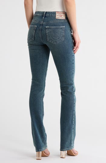 Billie Mid Rise Straight Leg Jeans
