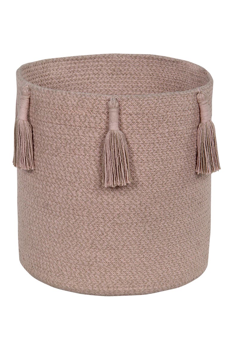 Tassel Basket, Main, color, VINTAGE NUDE