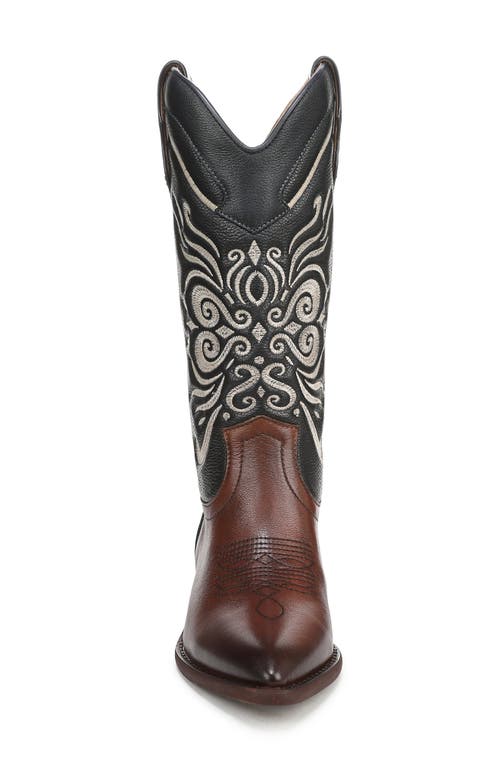 Sam Edelman Robbie Western Boot In Multi
