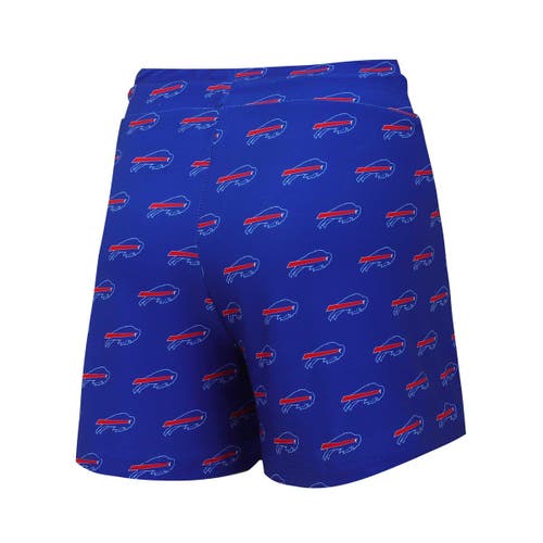 Concepts Sport Buffalo Bills Gauge Allover Print Cropped Tank Top & Shorts Sleep Set