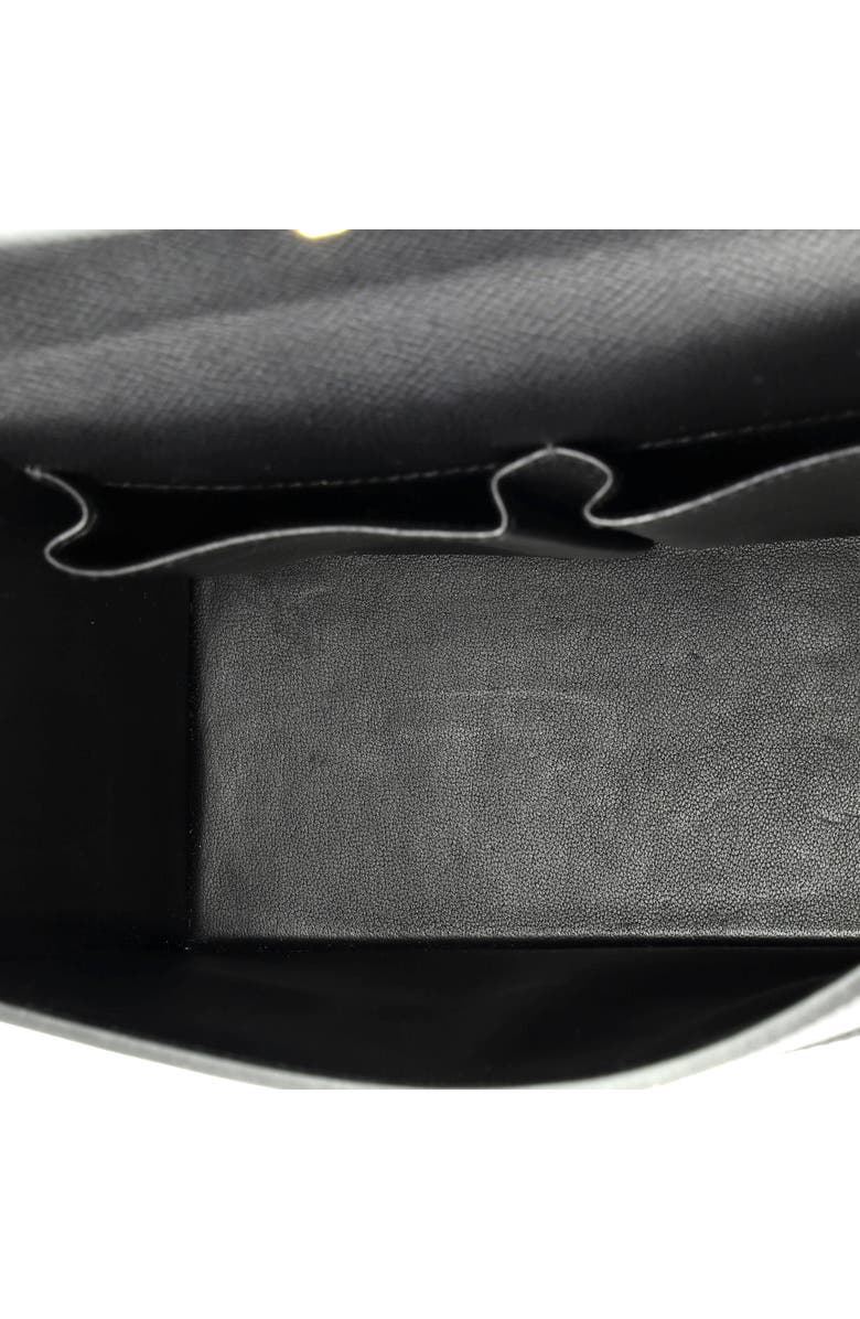 Pre-Owned Hermes Cinhetic Top Handle Bag Epsom, Alternate, color, Noir