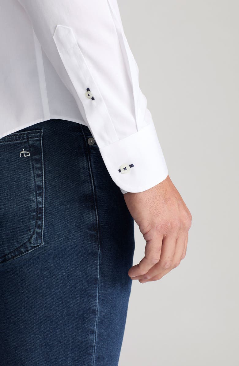 UNTUCKit Las Cases Wrinkle Resistant Button-Up Shirt, Alternate, color, 