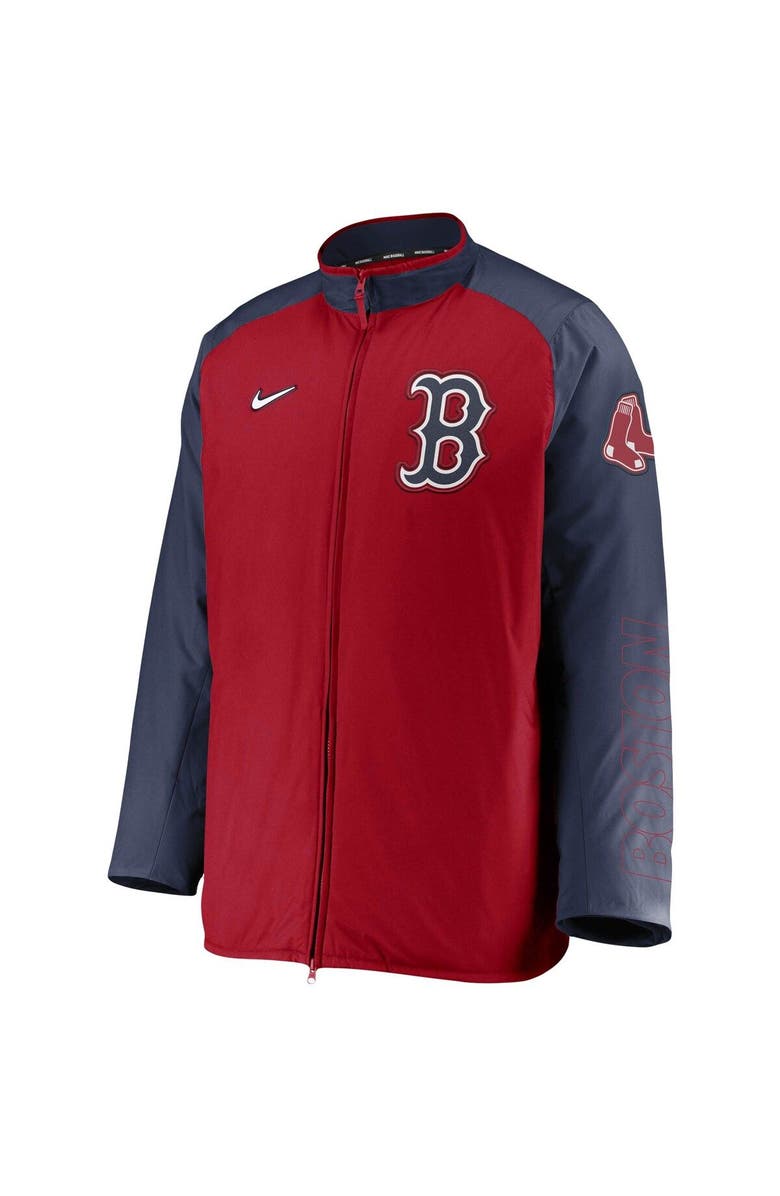 Nike Men's Nike Red/Navy Boston Red Sox Authentic Collection Dugout Full-Zip Jacket, Alternate, color, 
