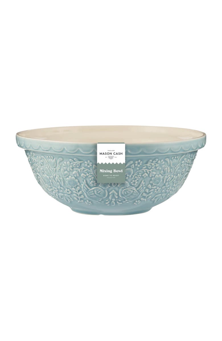 MASON CASH Home to Roost Size 18 Mixing Bowl, 2.85 Quart, Alternate, color, Blue