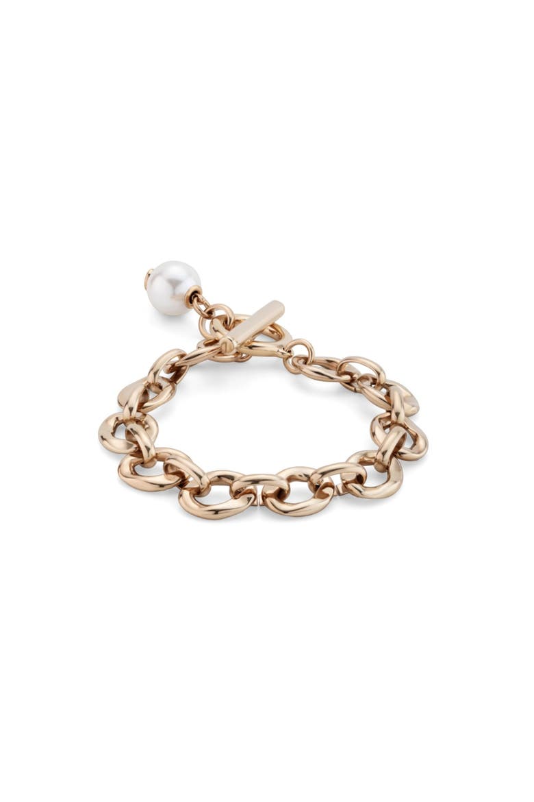 Luna Link Bracelet, Alternate, color, Gold