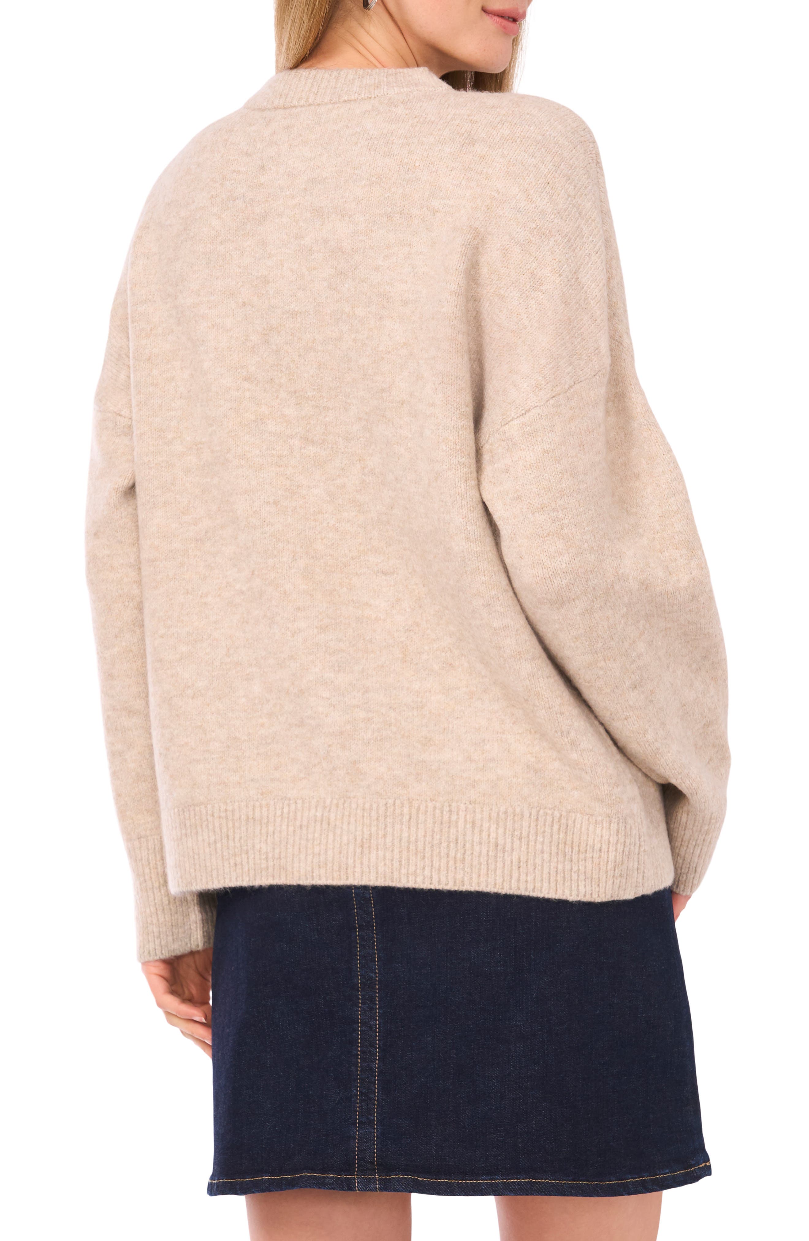 Floral Jacquard Sweater - image 4