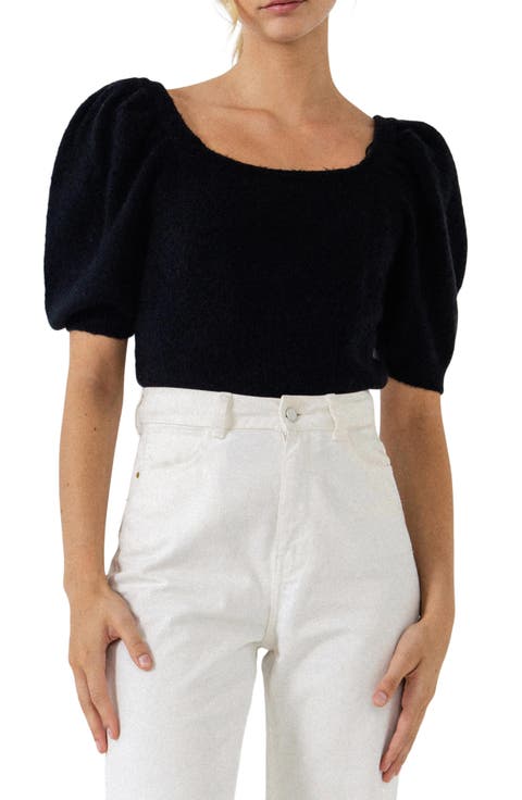 Puff Sleeve Sweater