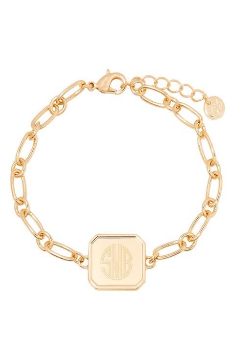 Quincy Monogram Bracelet