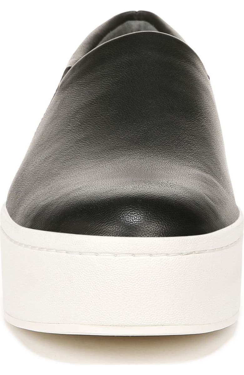 Vince Warren Platform Slip-On Sneaker, Alternate, color, Black