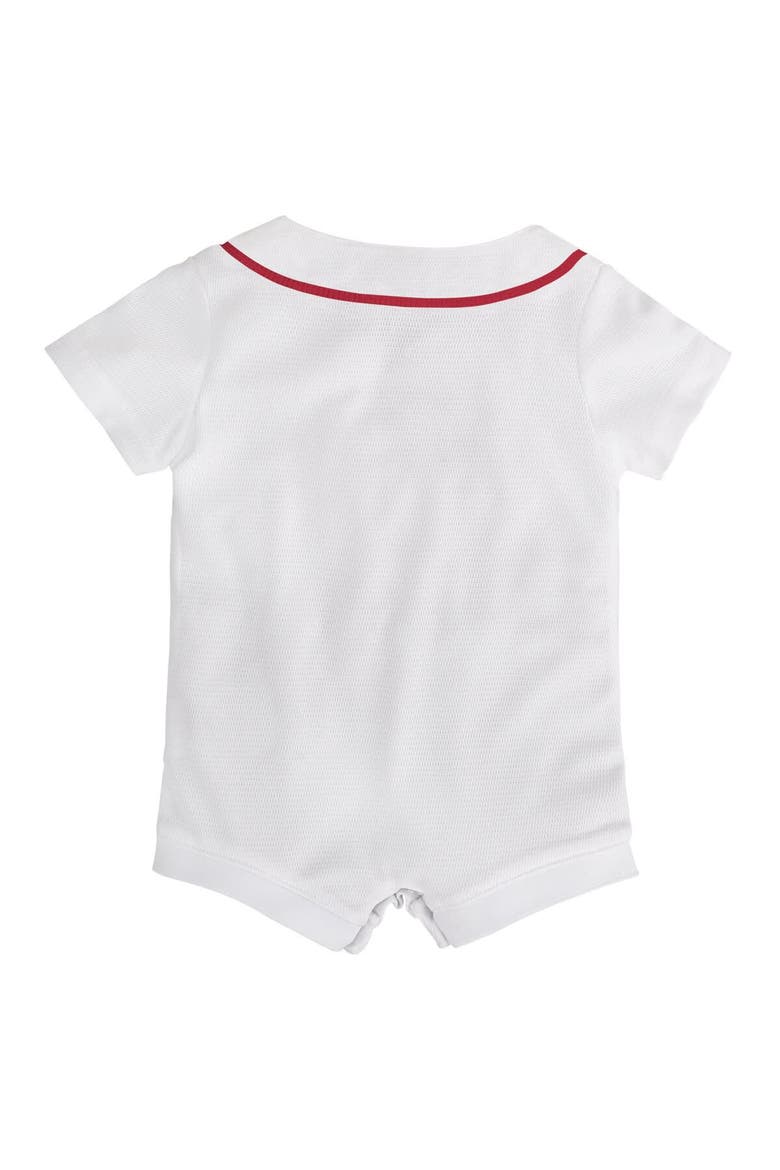 Newborn Nike White Boston Red Sox Home Replica Romper Jersey, Alternate, color, White