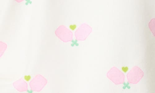 Shop Pj Salvage Peachy Par Jersey Pajamas In Ivory