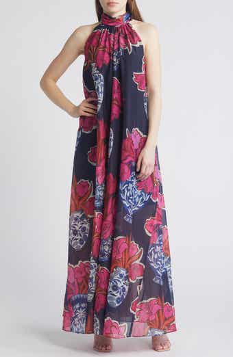 Ted Baker London Kinosei Floral Organza Maxi Dress