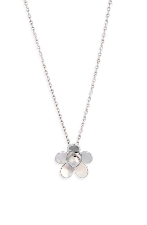 Mini Daisy Pendant Necklace