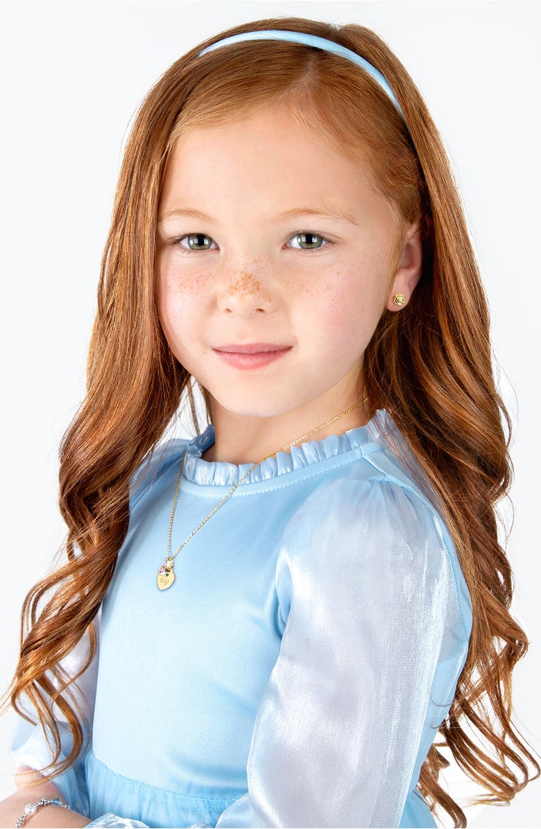 Tiny Blessings 14K Gold Rose Radiance CZ Studs Screw Back Earrings, Alternate, color, 14K Yellow Gold