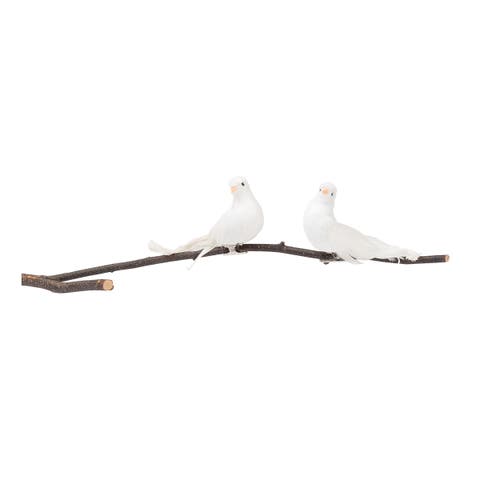 Dove Clip Ornament A/2