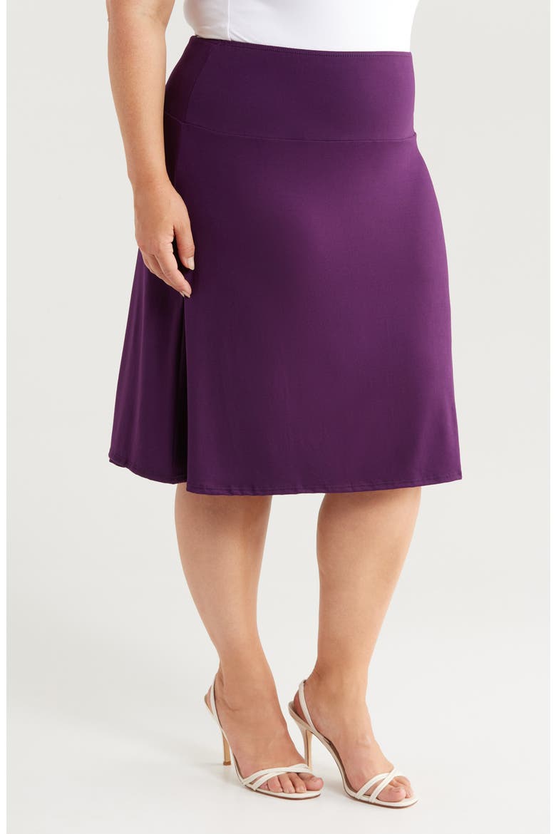 A-Line Skirt, Alternate, color, PURPLE
