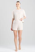 Natori Edit Mila Waffle Everywhere Drawstring Shorts