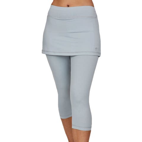 UV Staples Abaza 13in Womens Tennis Skirt with Capri Leggings