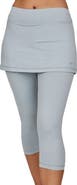 Sofibella UV Staples Abaza 13in Womens Tennis Skirt with Capri Leggings