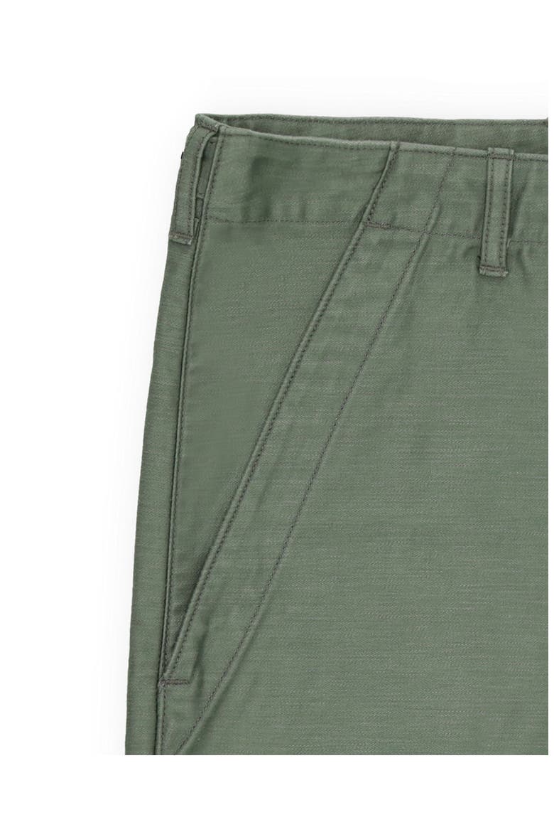 Newfatigue Satin Pocket Trousers, Alternate, color, GREEN