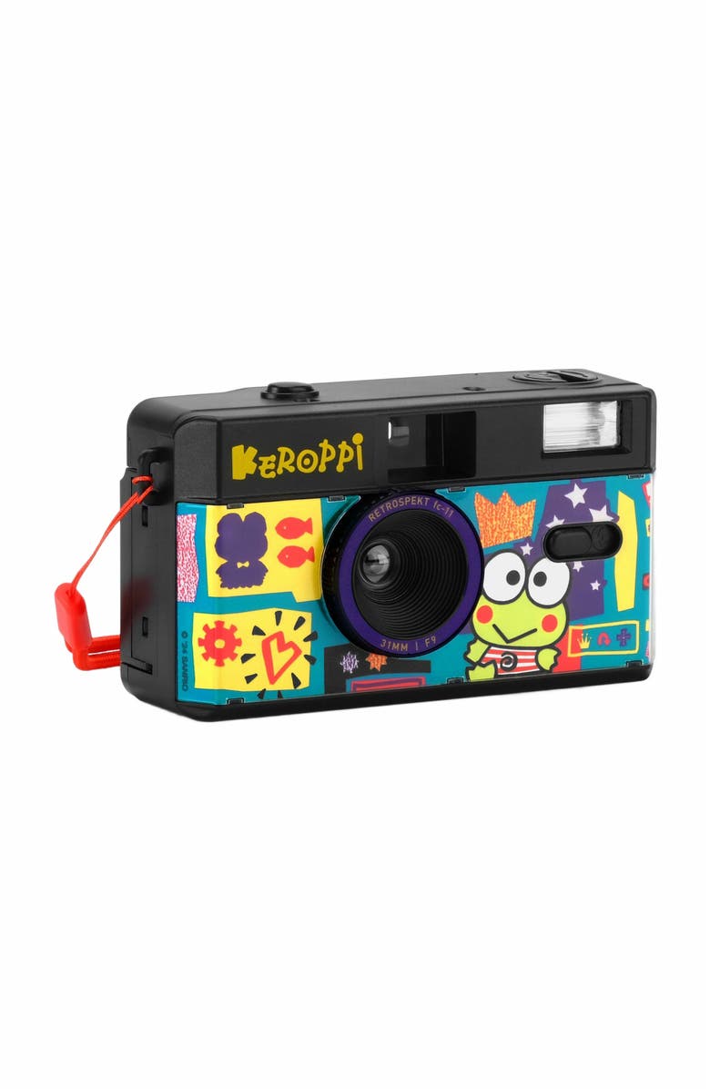 Retrospekt Keroppi Let's Get Hoppin' FC-11 35mm Film Camera, Main, color, 