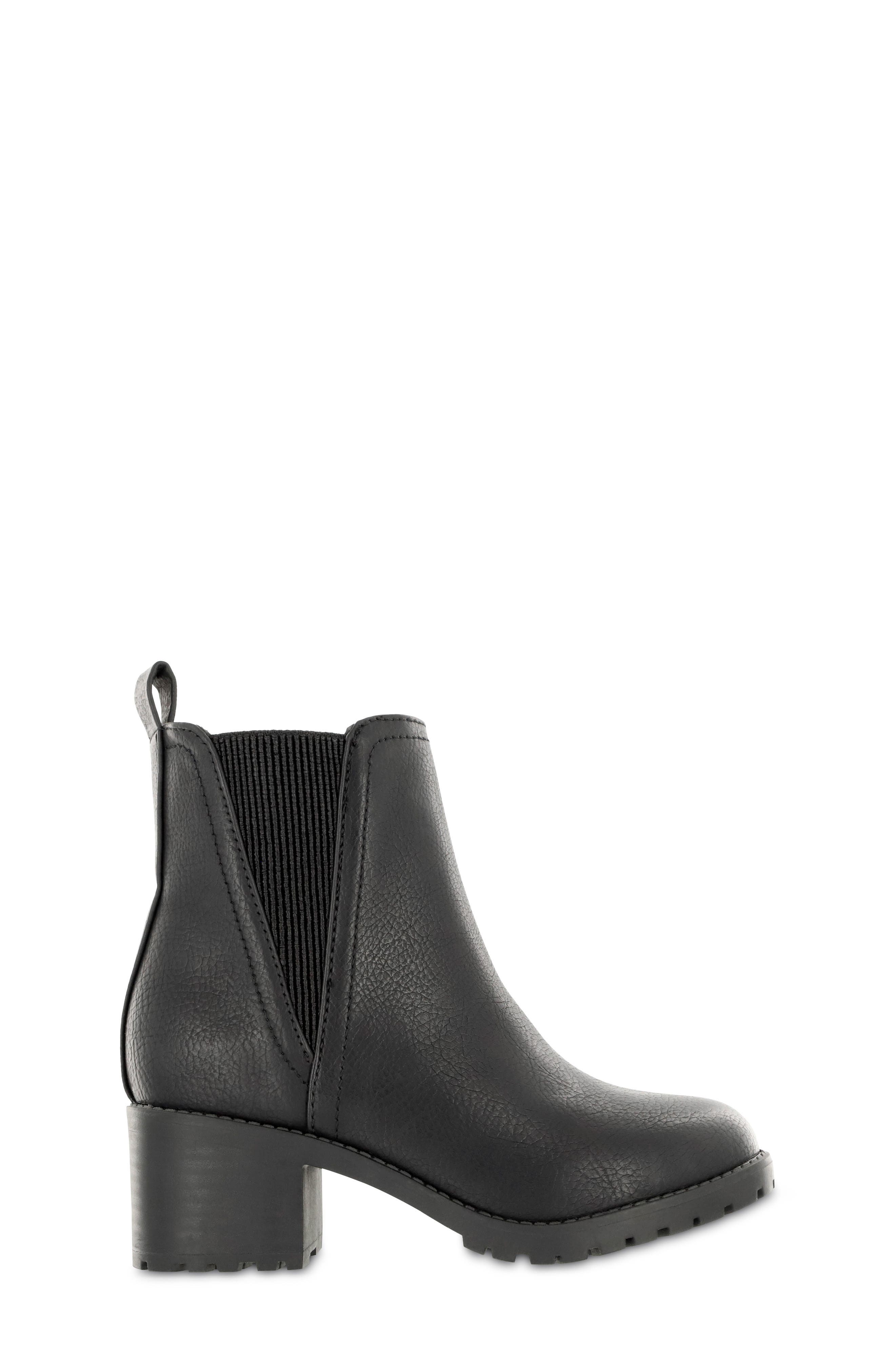 MIA Kids' Little Pratt Lug Bootie, Alternate, color, Black Cath