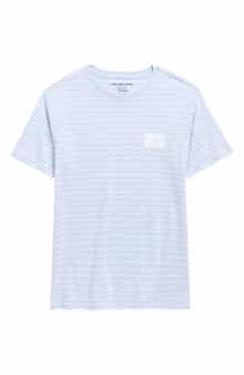 Calvin Klein Kids' Monogram Logo Stripe T-Shirt