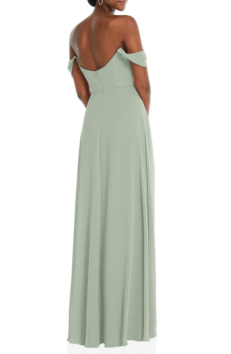 After Six Off the Shoulder Evening Gown, Alternate, color, 