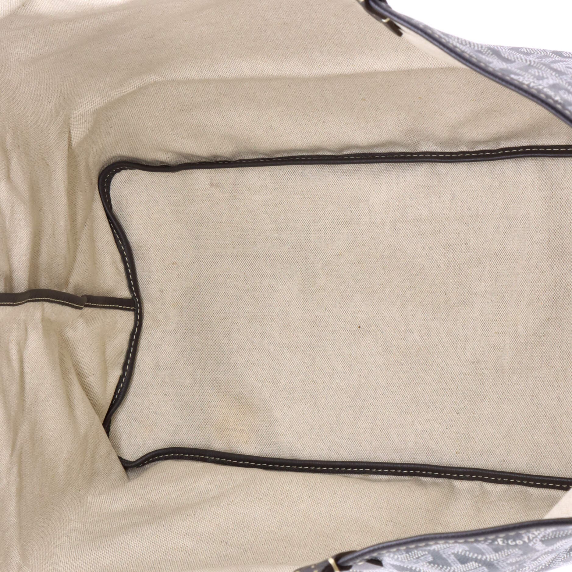 Pre-Owned Goyard Saint Louis Tote Coated Canvas GM, Alternate, color, 