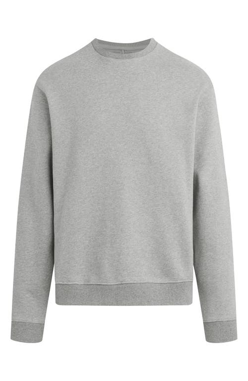 Joe's Bespoke Cotton Sweatshirt In Heather Grey