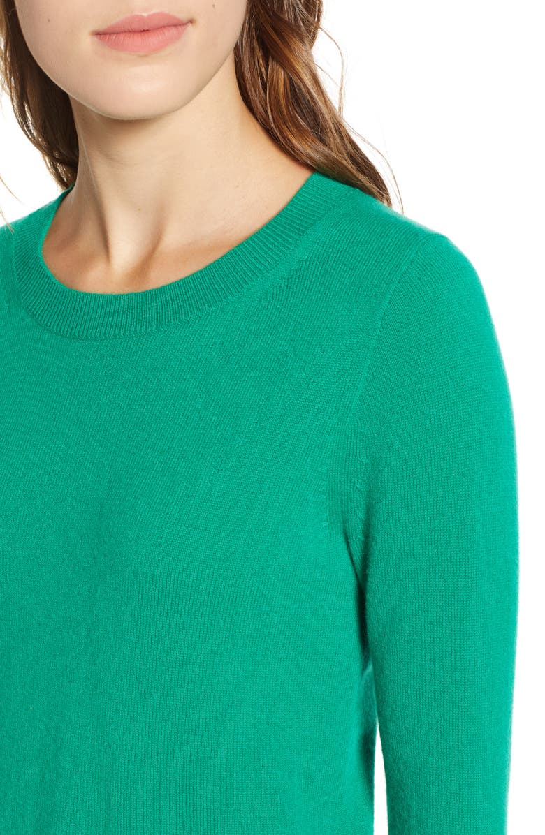 J.Crew Crewneck Cashmere Sweater, Alternate, color, 
