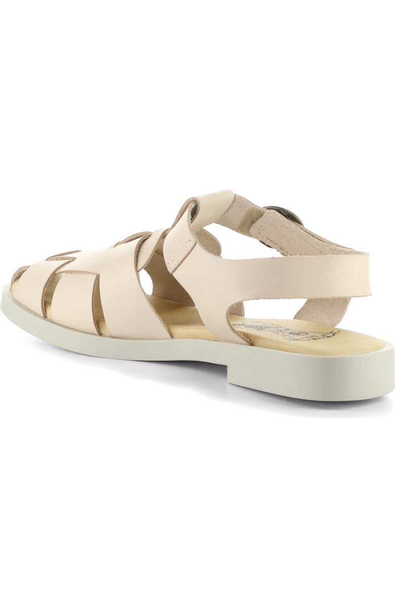 Fly London Ared Ankle Strap Platform Fisherman Sandal, Alternate, color, 003 Natural