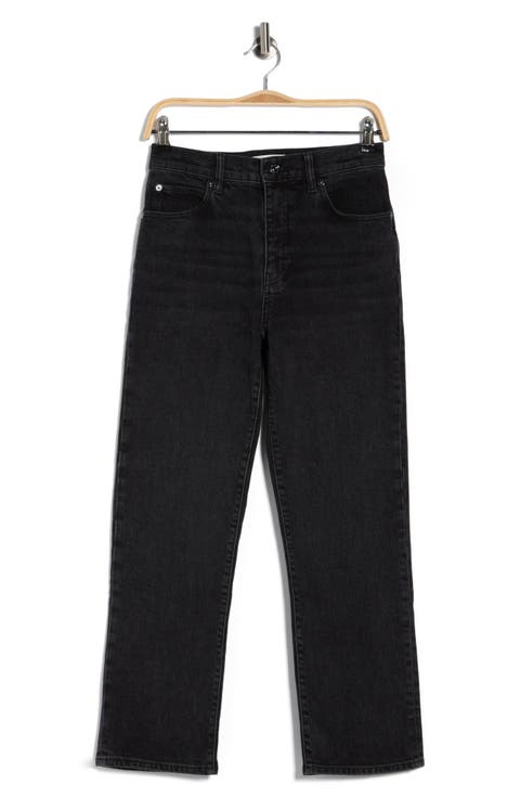 The Ruler High Waist Ankle Straight Leg Jeans (Deco)