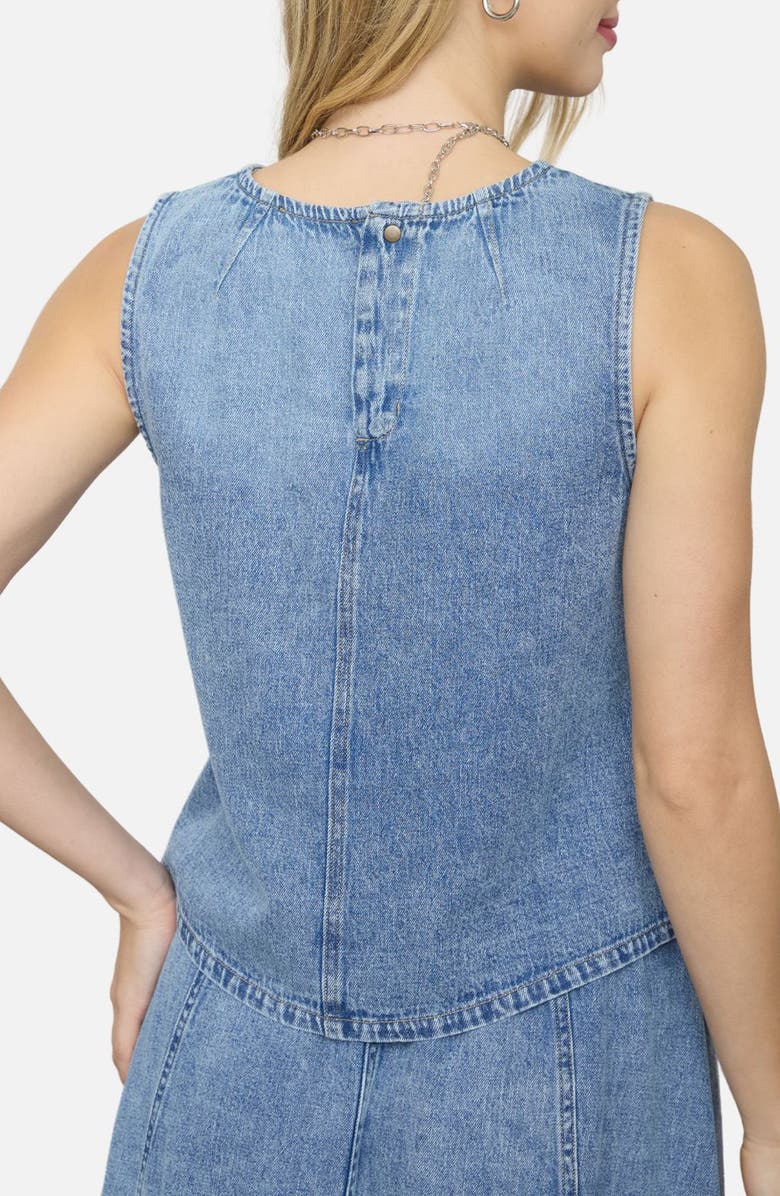 Blu Pepper Denim Top, Alternate, color, Denim