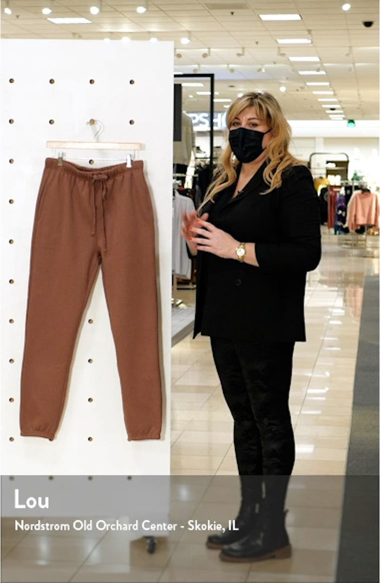 x Lori Harvey Fleece Sweatpants, sales video thumbnail