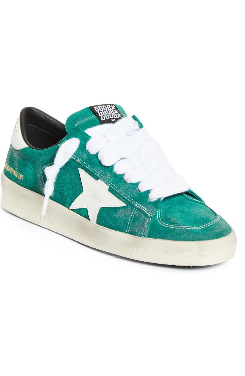 Golden Goose Stardan Sneaker, Main, color, Green/ White