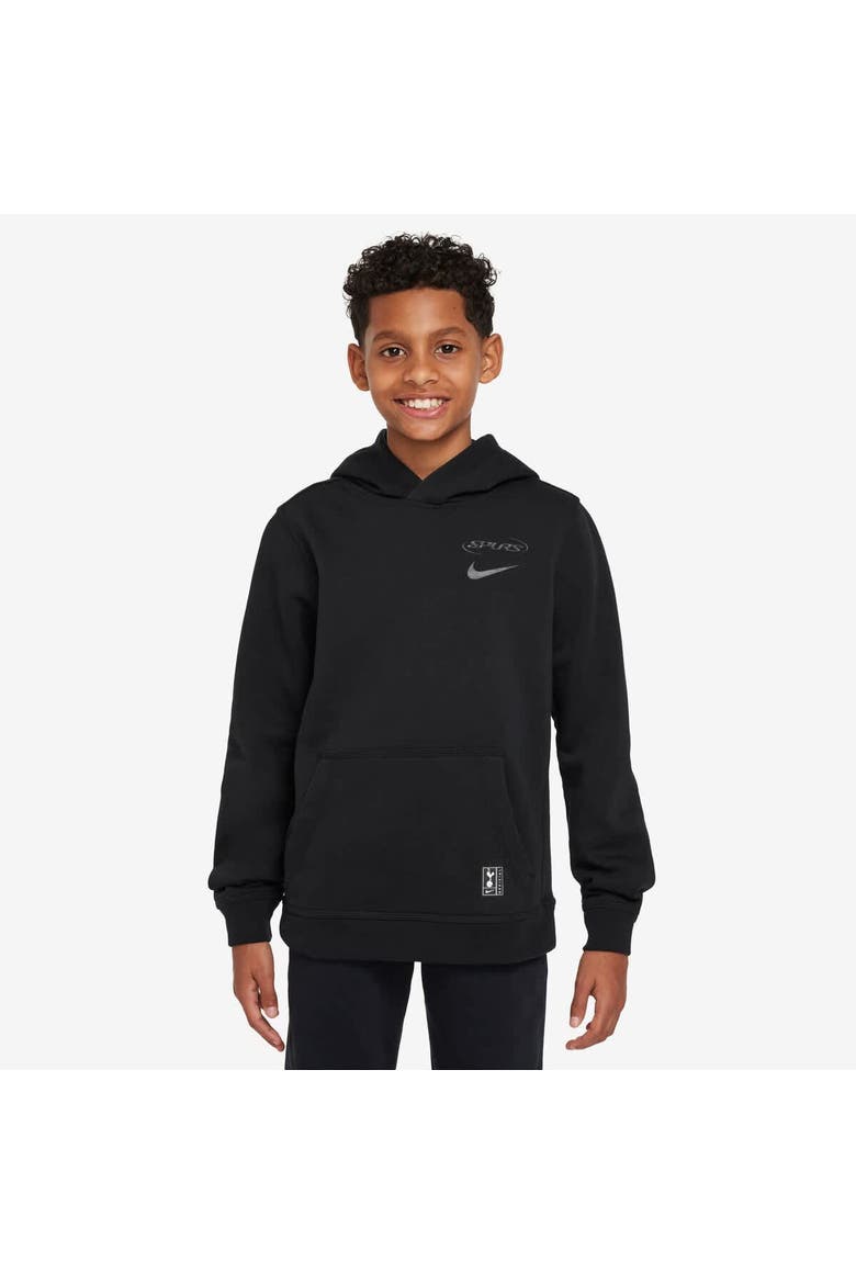 Youth Nike  Black Tottenham Hotspur Club Hoodie, Main, color, Black