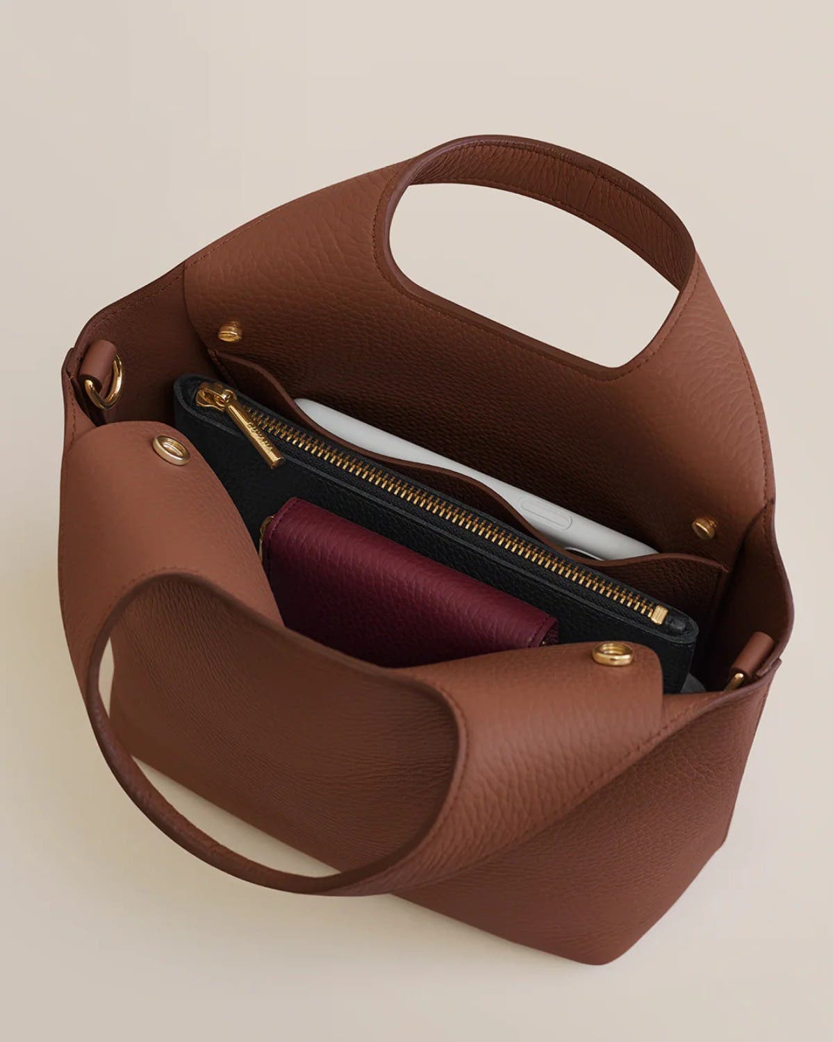 Mini System Tote, Alternate, color, Dark Chestnut