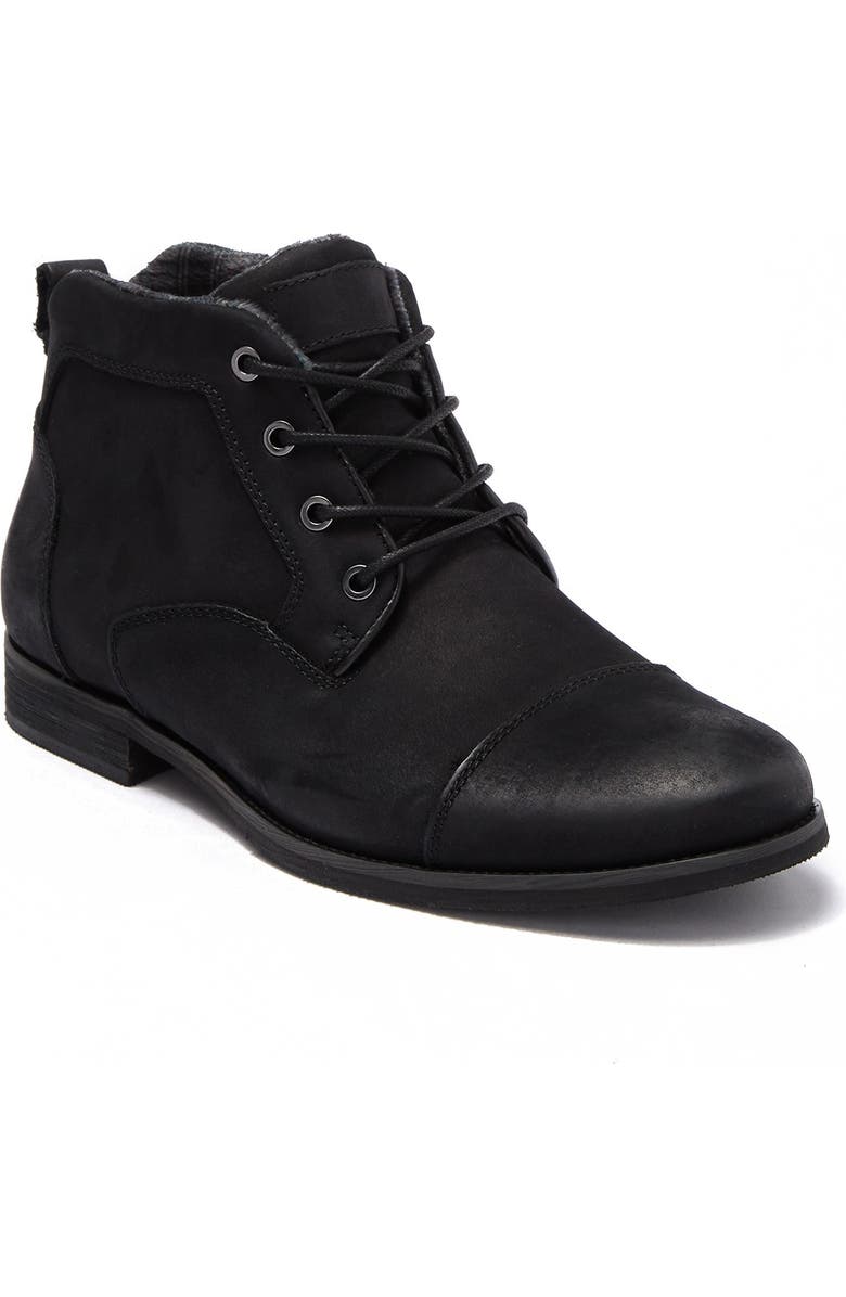 Blondo Bill Cap Toe Faux Fur Chukka Boot, Main, color,